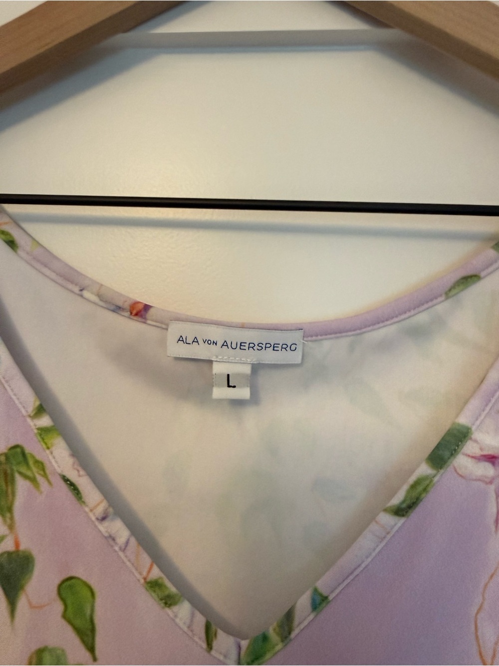 Ala von auersperg purple floral maxi and purple floral poncho - Picture 12 of 13